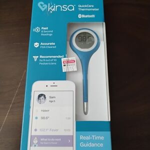 Blue QuickCare Thermometer